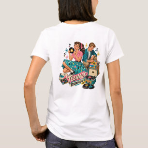 ティーンエイジ・レコードホップ ヴィンテージ 1950年代 女性用Tシャツ Tシャツ