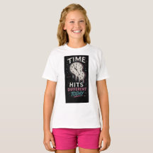 ティーンガールズの誕生日Tシャツ - 時間の感覚が変わるT