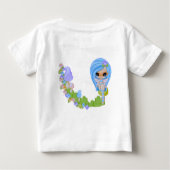 ティーンシー妖精かわいいフェイリー ベビーTシャツ (裏面)