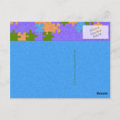 ティーンシー妖精かわいいフェイリー ポストカード (裏面)