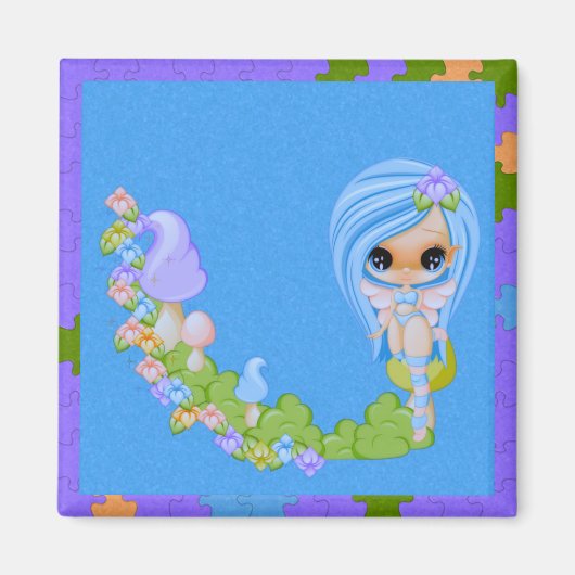 ティーンシー妖精かわいいフェイリー マグネット (正面)