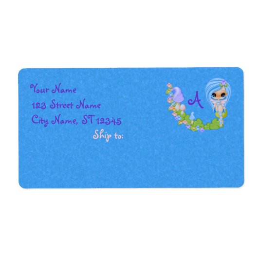 ティーンシー妖精かわいいフェイリー ラベル (正面)