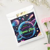 ティーンズコズミックグロー宇宙をテーマにした誕生日パーティー フェイバーバッグ (封をした状態)