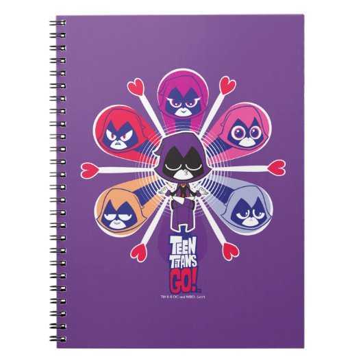 ティーンタイタンズゴー!|レイヴェンの感情分身 ノートブック (正面)