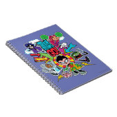 ティーンタイタンズ ゴー! | チームアロー グラフィック ノートブック (右側)