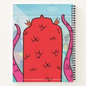 ティーンタイタンズ・ゴー! | テンタクルモンスター接近中 ノートブック (裏面)