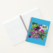 ティーンタイタンズ・ゴー！ | ビーストボーイの変身 ノートブック (内部)