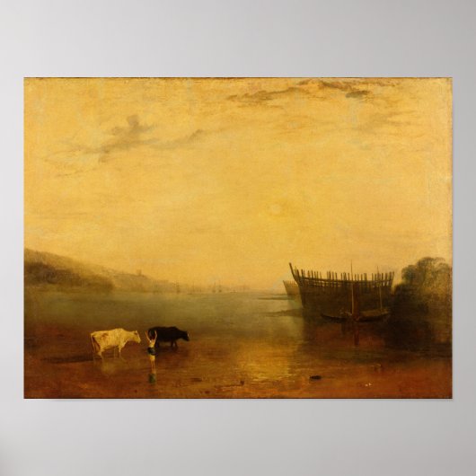 ティーンマウスハーバー， c.1812 ポスター (正面)