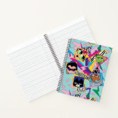 ティーン・タイタンズ・ゴー! | レトロ90年代グループコラージュ ノートブック (内部)