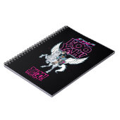 ティーン・タイタンズ・ゴー!| 戦士サイボーグがペガサスに乗る ノートブック (左側)