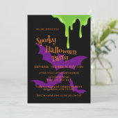 ティーン ハロウィンパーティー 招待状 (スタンド正面)