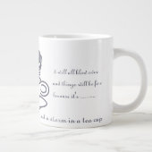 ティー感動的カップマグの嵐 ジャンボコーヒーマグカップ (右)