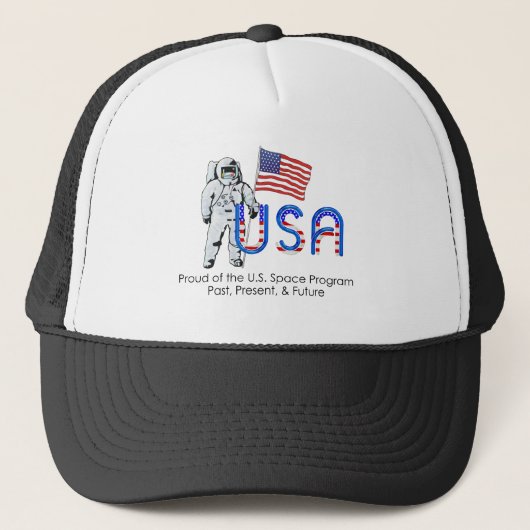 ティー米国の宇宙計画 キャップ (正面)