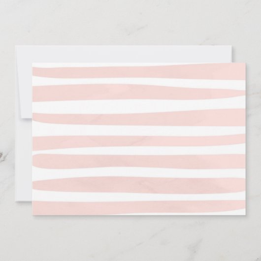 ティー誕生日招待状ガールパーティーパーティーフローラ 招待状 (裏面)