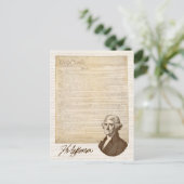 ティー・ジェファーソン:真実&新聞 – はがき (スタンド正面)