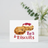 ティー&ビスケット ポストカード (スタンド正面)