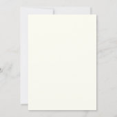 ティー＆ブックスのブライズシャワー サンキューカード (裏面)