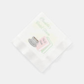 ティー＆ブックス　ブライズシャワー 縁ありカクテルナプキン (角)