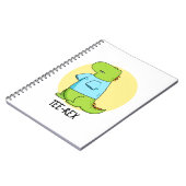 ティー レックス 面白Tシャツ TRex 恐竜パ ン ノートブック (左側)