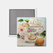 ティー&レモンマグネット マグネット (正面/裏面)