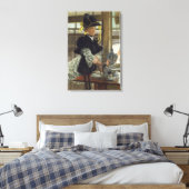 ティー | 1872 (木材油) キャンバスプリント (インサイチュ (寝室))