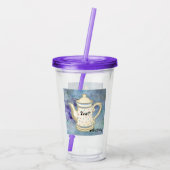 ティー?#FROMilyファンドムリューディナーデザイン アクリルタンブラー (裏面)