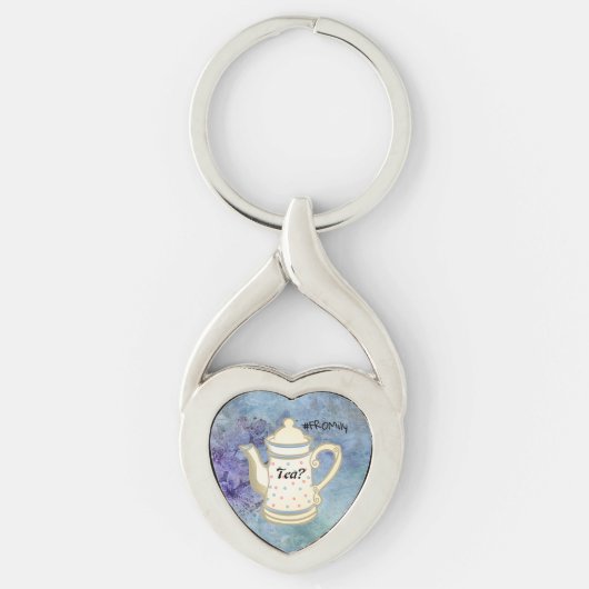 ティー?#FROMilyファンドムリューディナーデザイン キーホルダー (正面)