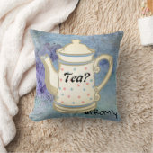 ティー?#FROMilyファンドムリューディナーデザイン クッション (ブランケット)