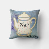 ティー?#FROMilyファンドムリューディナーデザイン クッション (裏面)