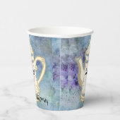 ティー?#FROMilyファンドムリューディナーデザイン 紙コップ (右)