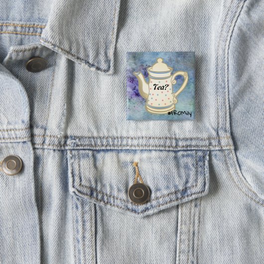 ティー?#FROMilyファンドムリューディナーデザイン 缶バッジ (インサイチュ)