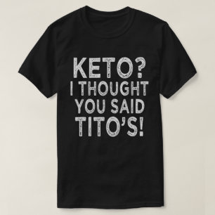 ティ考えトーズと言ったケト Tシャツ