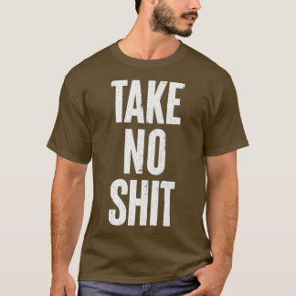 テイクなし色あせたスタイルタイポグラフィデザイン Tシャツ