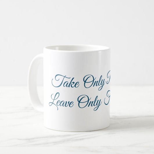 テイクのみ写真 コーヒーマグカップ (正面左)