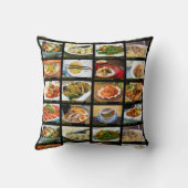 テイクアウト中国のレストランフォトメニューボード クッション (裏面)