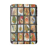 テイクアウト中国のレストランフォトメニューボード バスマット (正面縦)