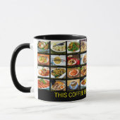 テイクアウト中国のレストランフォトメニューボード マグカップ (左)