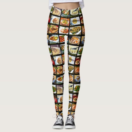 テイクアウト中国のレストランフォトメニューボード レギンス (正面)