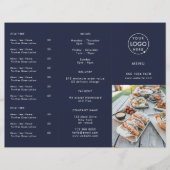 テイクアウト | Navy Blue Restaurant Photo Takeawayメニュー (正面)