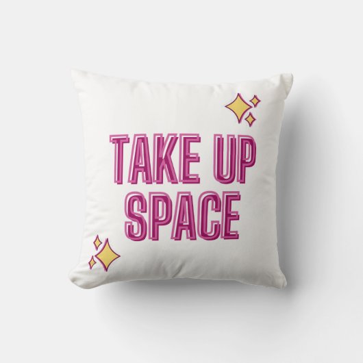 テイクアップ宇宙 クッション (正面)