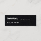 テイクオフ スキニー名刺 (裏面)