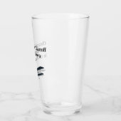 テイクオフ&ビール、航空おもしろいジョークの許可 タンブラーグラス (左)