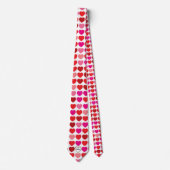 テイクバレンタインハートメンズタイ ネクタイ (正面)