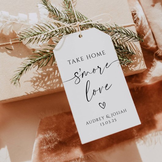 テイクホームの愛のギフト結婚ラベル ギフトタグ