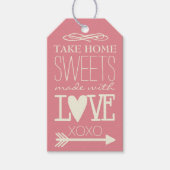 テイクホームスイーツゲストカスタマイズお気に入り（色） ギフトタグ (正面)