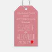 テイクホームスイーツゲストカスタマイズお気に入り(色) ギフトタグ (裏面)