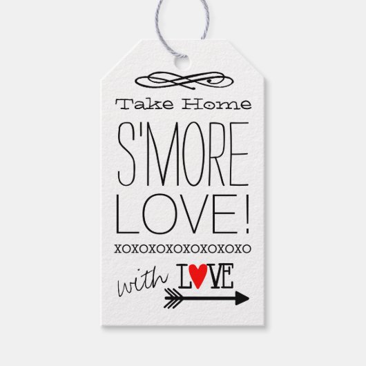 テイクホームズモアラブカントリーモダンゲストのお願い ギフトタグ (正面)