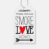 テイクホームズモアラブゲストビーフクラフト紙 ギフトタグ (正面)