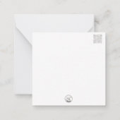 テイクライフバイザホルンハガキスタイルNotecard ノートカード (裏面)