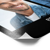 テイク2演技ヘッドショット8x10ダブル フォトプリント (角)